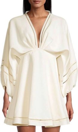 Sachin & Babi Caden Babydoll Dress In Ivory