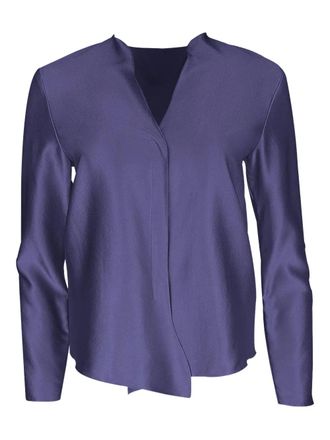 Peter Cohen House blouse - women - Silk - S - Blue