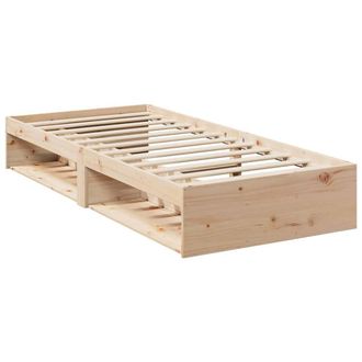 Berkfield Home Stylish Day Bed without Mattress 90x200 cm Solid Wood Pine in Natural