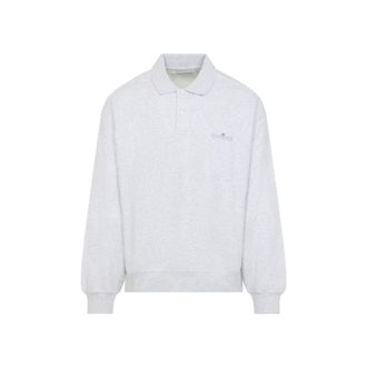 Carhartt Work in Progress Grey Shirt Collar Sweatshirts