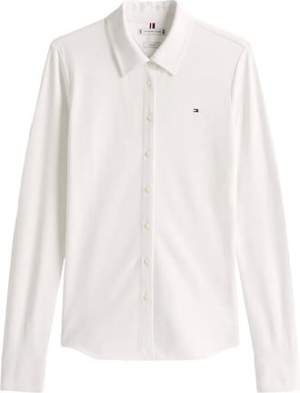Tommy Hilfiger 1985 long-sleeved buttoned shirt - White