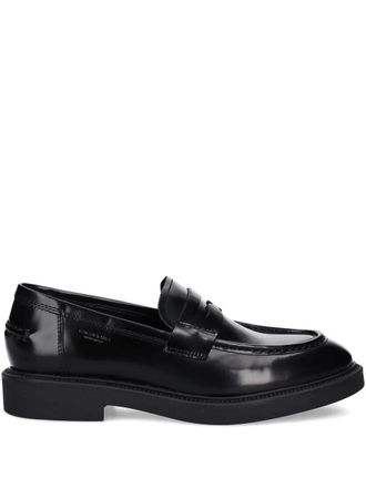 Vagabond Alex leather penny loafers - women - Rubber/Goat Skin/Calf Leather - 41 - Black