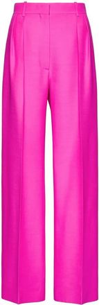 Valentino Garavani Crepe Couture Wide-Leg Trousers, Brand Size 44 (US Size 12)