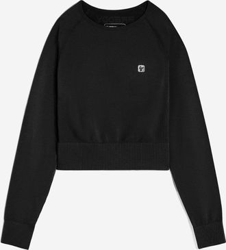 Freddy Longtop FREDDY Sport top F3WSFT3, Damen, Gr. XS, schwarz, Obermaterial: 94% Polyamid PA. 6% Elasthan EL., Tops Longtop