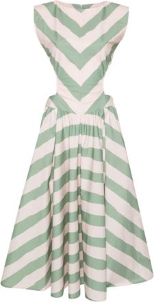 Philosophy di Lorenzo Serafini cut-out detail dress - women - Cotton/Elastane - 44 - Pink