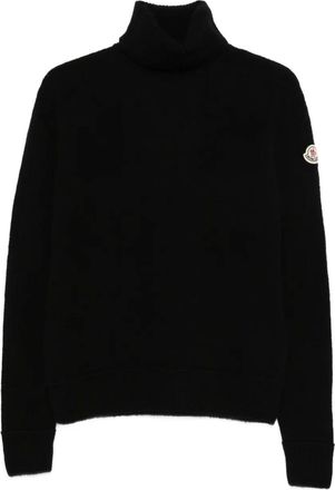 Moncler Coltrui met lange mouwen - Zwart