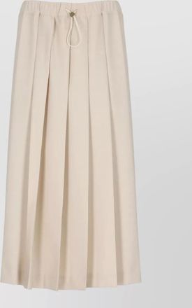 Fabiana Filippi pleated midi skirt knee length style