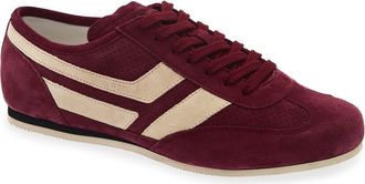 Tom Ford Brook Perforated Sneaker in Berry/Biscuit/White at Nordstrom, Size 13Us