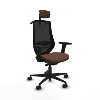 Piqueras y Crespo Silla De Oficina Mardos Traslack Bali Piqueras Y Crespo D036n2h Negro Marr&oacute;n Oscuro