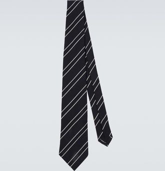 Dunhill Striped silk tie