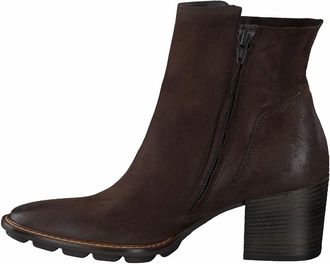 Paul Green Enkellaars - Dames - Schoenen - Bruin - Maat: 40 EU Leer