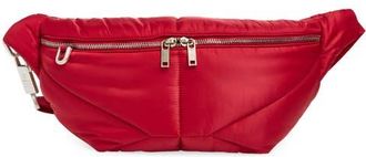 Moncler x Rick Owens Quilted Belt Bag in 438-Red at Nordstrom
