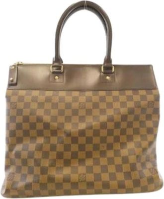 Louis Vuitton Pre-owned Tote Bags, female, Brown, Size: ONE SIZE Pre-owned Damier Boston Bag