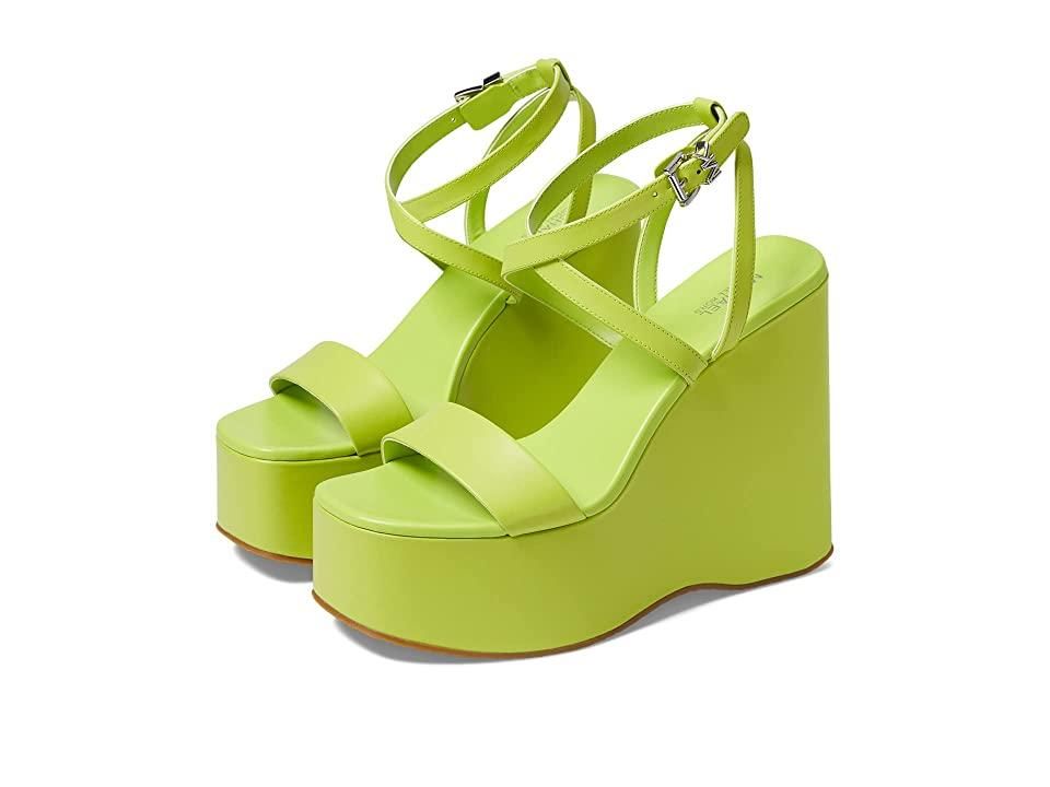 サンダル・ミュール PARIS TEXAS Acid Green Leather Evita Sandals Paris Texas Acid Green Leather Evita Sandal – LOZURI®