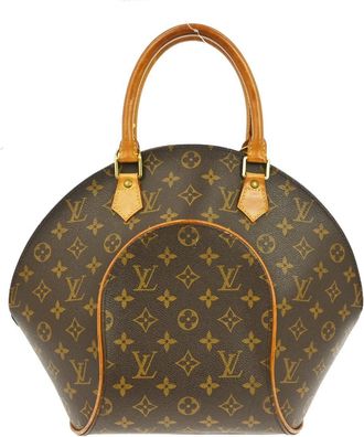 Louis Vuitton Ellipse Bag Monogram Canvas Brown Canvas Handbag (Pre-Owned)
