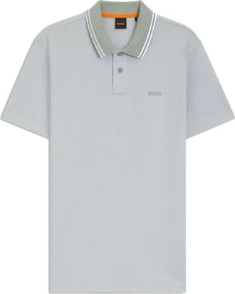 HUGO BOSS Hombre, Camisetas, Verde, Talla: L