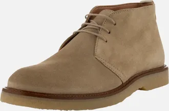 Shoe The Bear Mens Kip Chukka Desert Boots In Sand