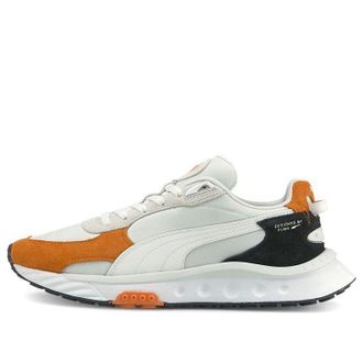 Puma Wild Rider Rollin White Vibrant Orange 381517-08