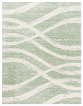 Safavieh Alfombra verde / beige 244 x 305 cm