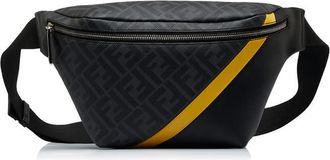 Fendi Pre-owned Fendi Zucca FF 1974 Diagonal Belt Bag Ladies 7VA434