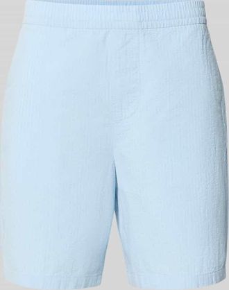 Selected Regular Fit Shorts aus reiner Baumwolle Modell STUART in Hellblau, Gr&ouml;&szlig;e XXL