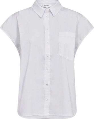 Co'Couture Blouses & Hemden - Dames - Blouses & Shirts - Wit - Maat: XS