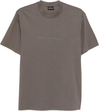 Emporio Armani Logo Baumwoll-T-Shirt