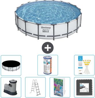 Bestway Piscina Bestway Steel Pro Max Redonda - 549x122 Cm - 8-piezas S563
