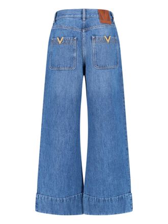 Valentino Womens Jeans Blue Cotton