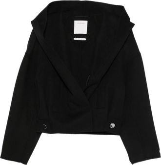 Sportmax Hoodies - Dames - Zomerjassen - Zwart - S - Jassen