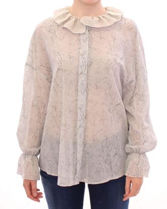 Vika Gazinskaya Cotton Blouse Womens Tunic