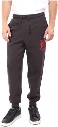 HUGO BOSS Doverlopan Rb Trainingsbroeken - Heren - Sweatpants - Grijs - XL - Katoen - Broeken