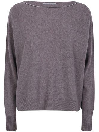 D.exterior D. EXTERIOR Sweater Round Neck 63115 12Vis Milk