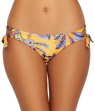BECCA by Rebecca Virtue Tapestry Bloom Split Tie Hipster In Multi