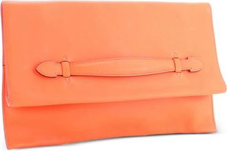 Herm&egrave;s Clutch Pliplat Swift - Arancione