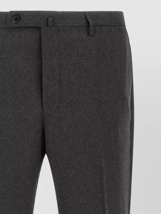 Incotex virgin wool straight leg trousers