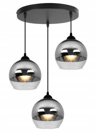 OEM L&aacute;mpara Colgante Elegante, L&aacute;mpara De Cristal, Led Cromado
