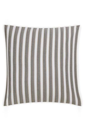 Matouk Apollo Stripe Matelass&eacute; Euro Sham in Comet at Nordstrom
