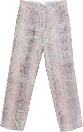 Haikure Snakeskin Print Jeans