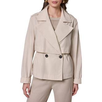 DKNY Double Breasted Jacket in Sandstone at Nordstrom, Size X-Large