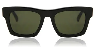 Electric Crasher Polarized EE19701642 Mens Sunglasses Black Size 49