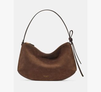 Kate Spade New York Loop Suede Large Shoulder Bag