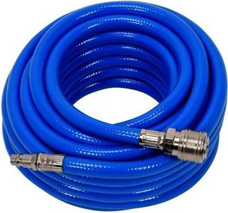 Trade Shop Trade Shop - Manguera De Aire Comprimido Flexible Para Compresor De 15 Metros De Conexi&oacute;n R&aacute;pida 1/4