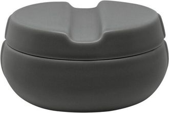 Spirella Spirella - Caja De Algod&oacute;n Cer&aacute;mica Sense Antracita-mate Elements By