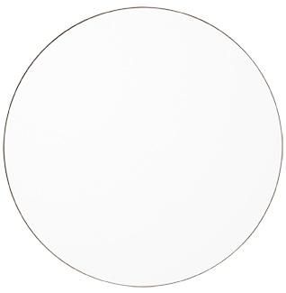 AYTM Design Wandspiegel Circum &oslash; 70 cm - Klar/Taupe
