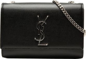 Saint Laurent Pre-owned Saint Laurent Small Grain De Poudre Monogram Kate Crossbody Ladies MBDPWLZWM8UE1PQP