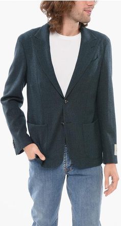 Corneliani CC COLLECTION Virgin Wool RETAILORED LIGHT Unlined Blazer size 50