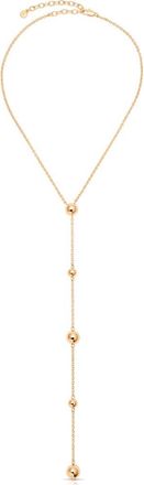 Ettika Pop the Bubbly Y-Necklace in Gold at Nordstrom