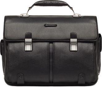 Piquadro Convertible to backpack work bag for laptop 15-6 - Heren - Laptoptassen - Zwart - ONE Size - Tassen