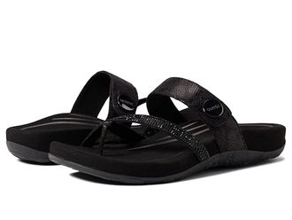 Aetrex Izzy Sparkle Womens Flat Shoes Black Sparkle : EU 42 (US Womens 10.5-11) M (B), Synthetic